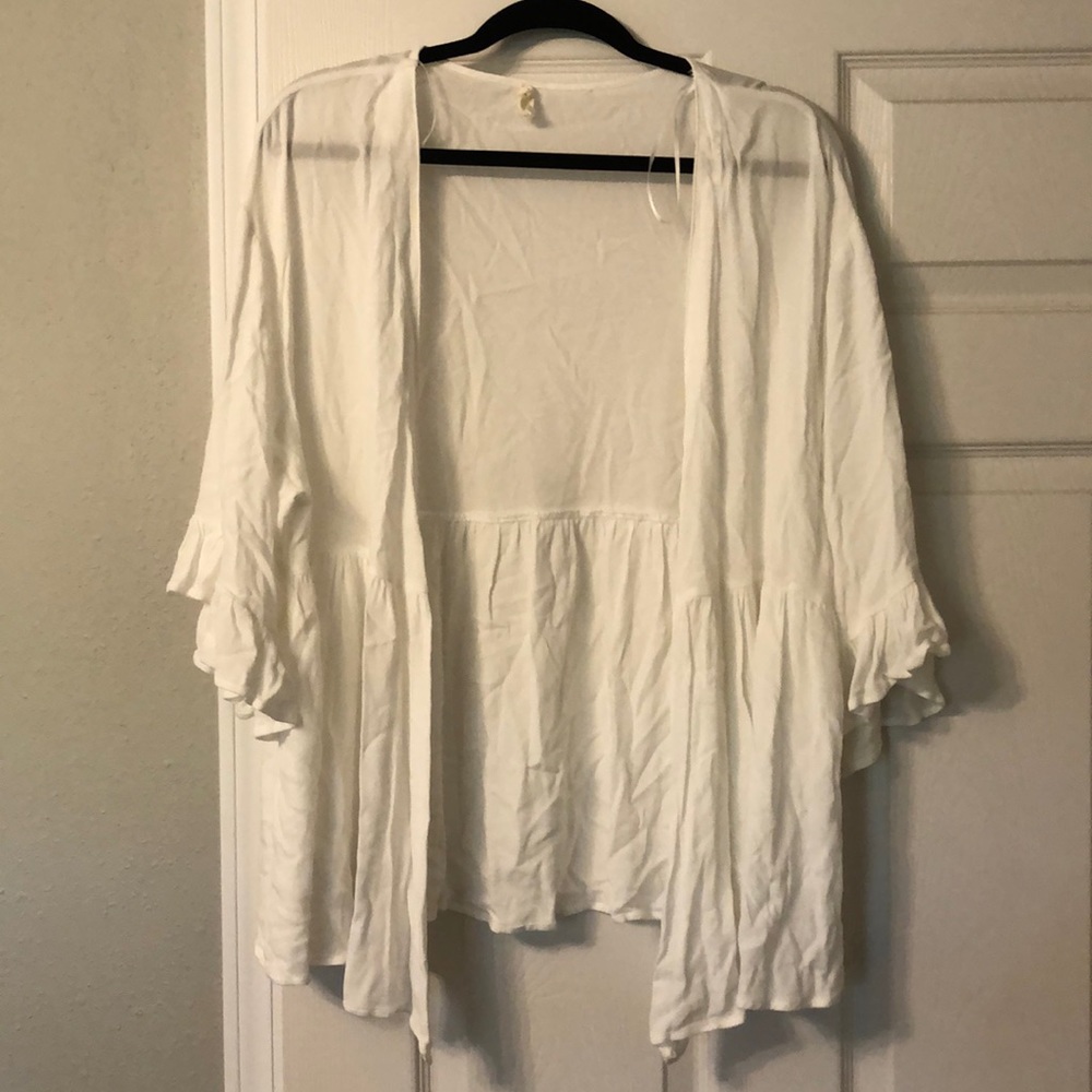 Miss Love White Cardigan